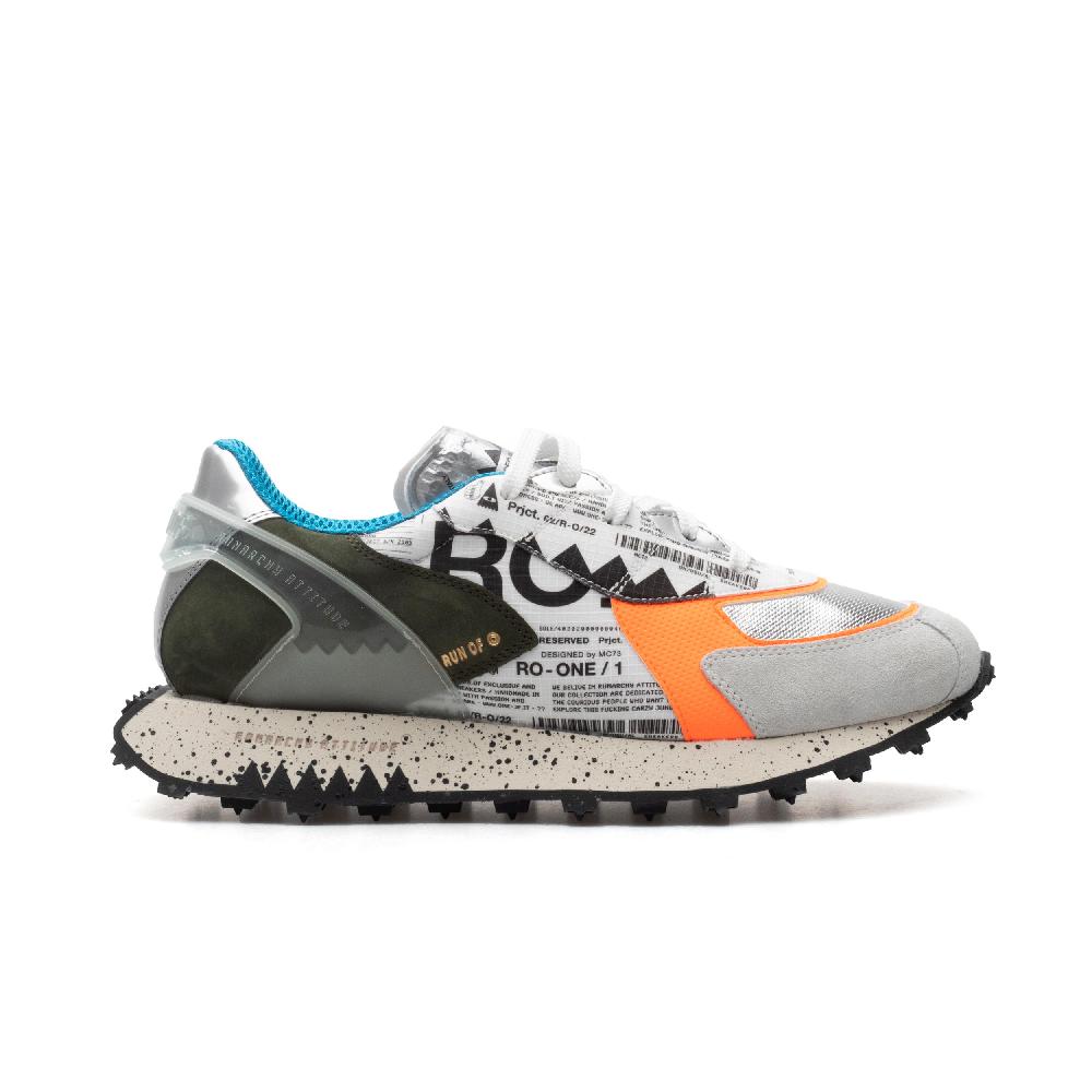 RUN OF Ro1 Jet sneakers uomo in pelle scamosciata e nylon | sito ufficiale RUN OF Outlet
