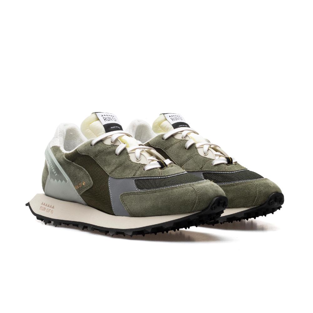 RUN OF Military sneakers uomo in pelle scamosciata e nylon | sito ufficiale RUN OF Italia