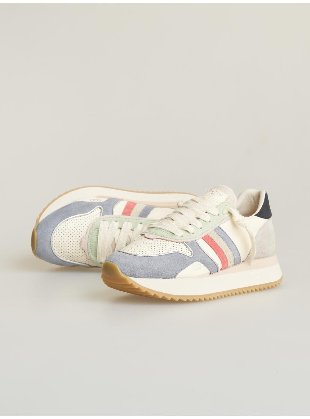 Serafini sneakers donna in pelle pelle perforata scamosciato Serafini Shop 2025