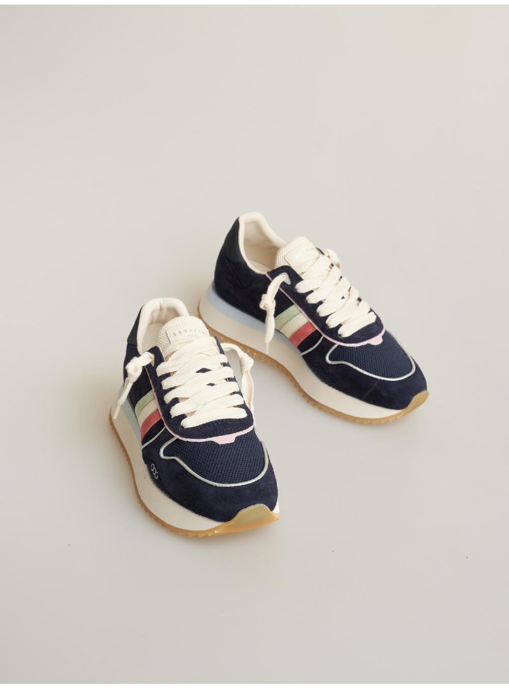 Serafini sneakers donna in pelle scamosciato tessuto Serafini Shop Offerte speciali