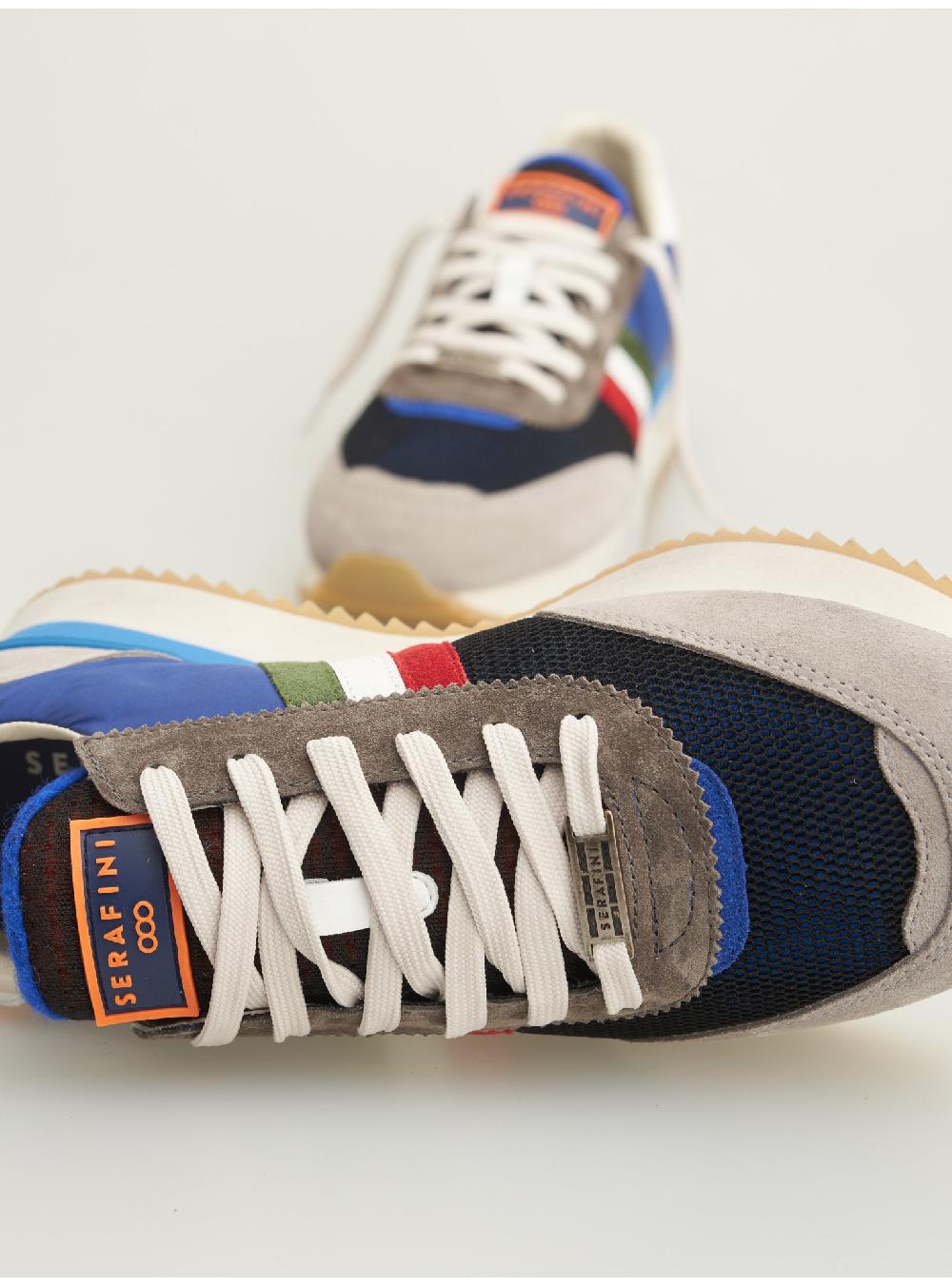 Serafini TORINO - BLUETTE GREY ORANGE - UOMO Serafini Shop Promozione