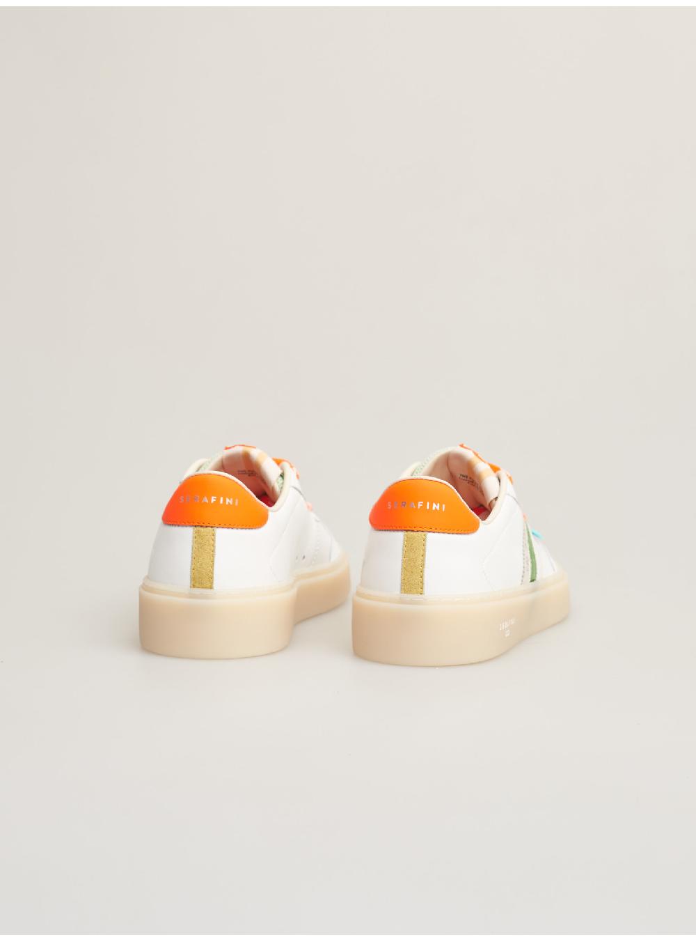 Serafini NOVAK - WHITE GREEN ORANGE Serafini Shop Fino Al -60%