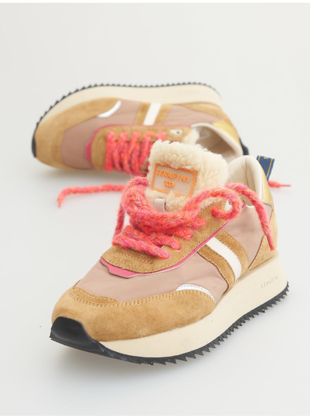 Serafini TORINO - BEIGE ECO-SHEARLING GOLD - DONNA Serafini Shop Outlet