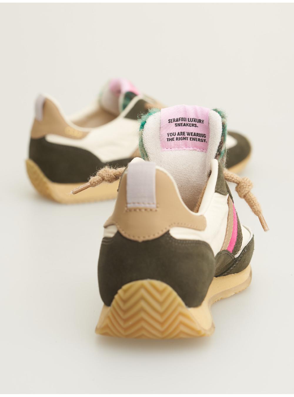 Serafini LADY D - TARTAN GREEN MILK Serafini Shop Offerte