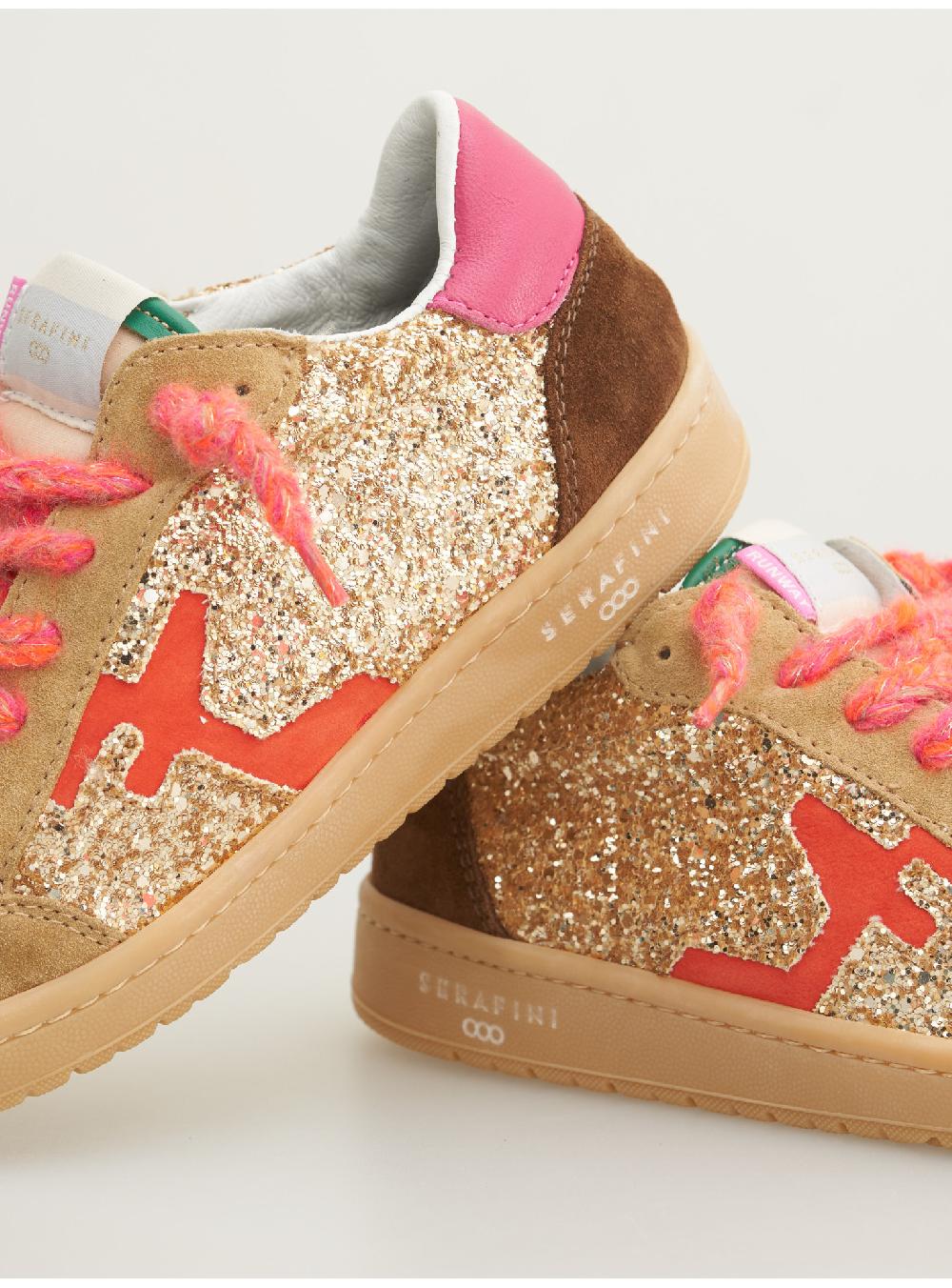 Serafini SAN DIEGO LOW - GOLD-GLITTER MULTICOLOR Serafini Shop Nuova