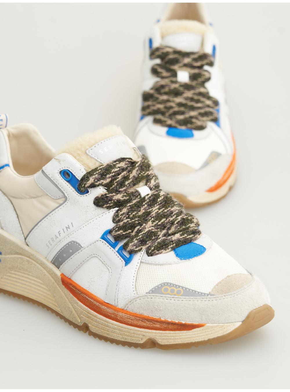 Serafini TOKYO - CRACKED WHITE BLUETTE - TOKYO - UOMO Serafini Shop Vendita