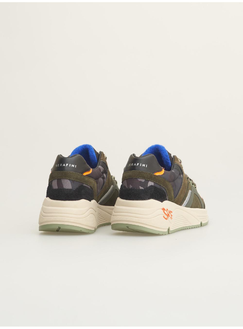 Serafini TOKYO - MILITARY GREEN BLACK Serafini Shop Fino Al -60%