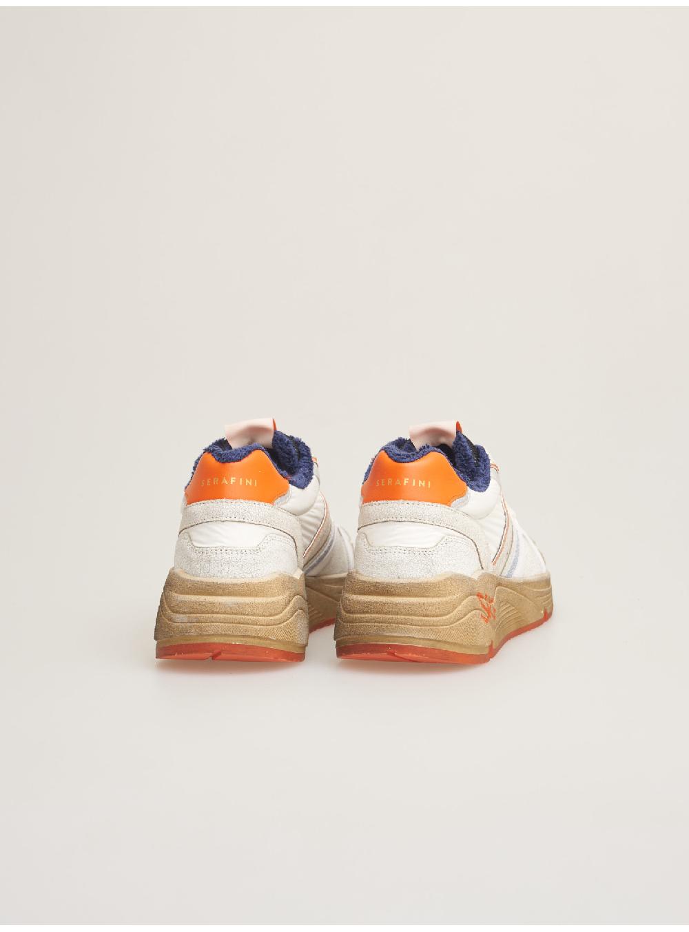 Serafini TOKYO - WHITE-CRACKED BLUE ORANGE Serafini Shop Affare Del Giorno