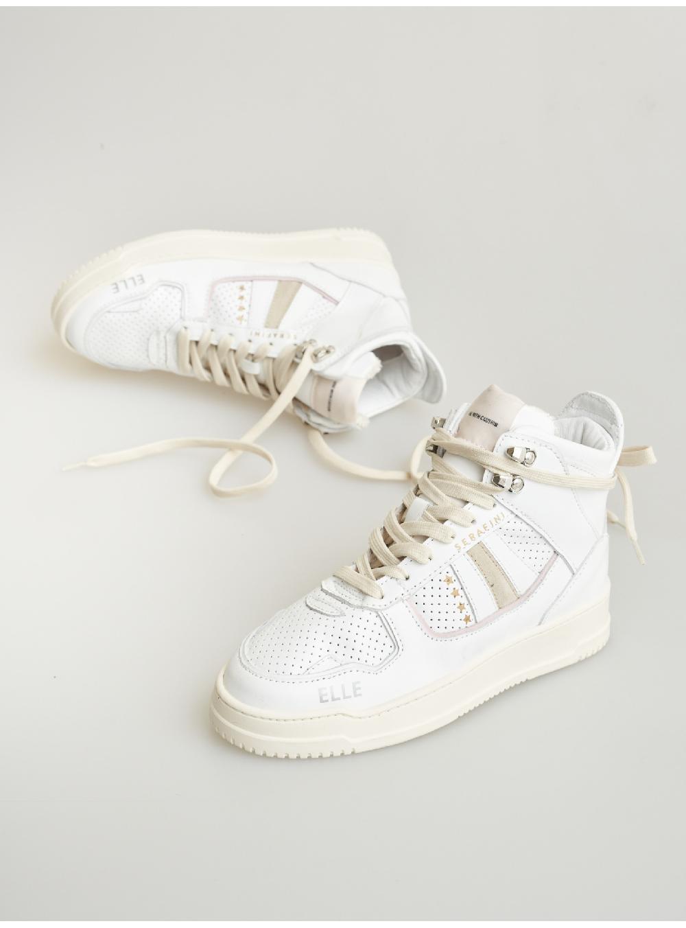 Serafini sneakers donna in pelle pelle laminata scamosciato nylon Serafini Shop Economico