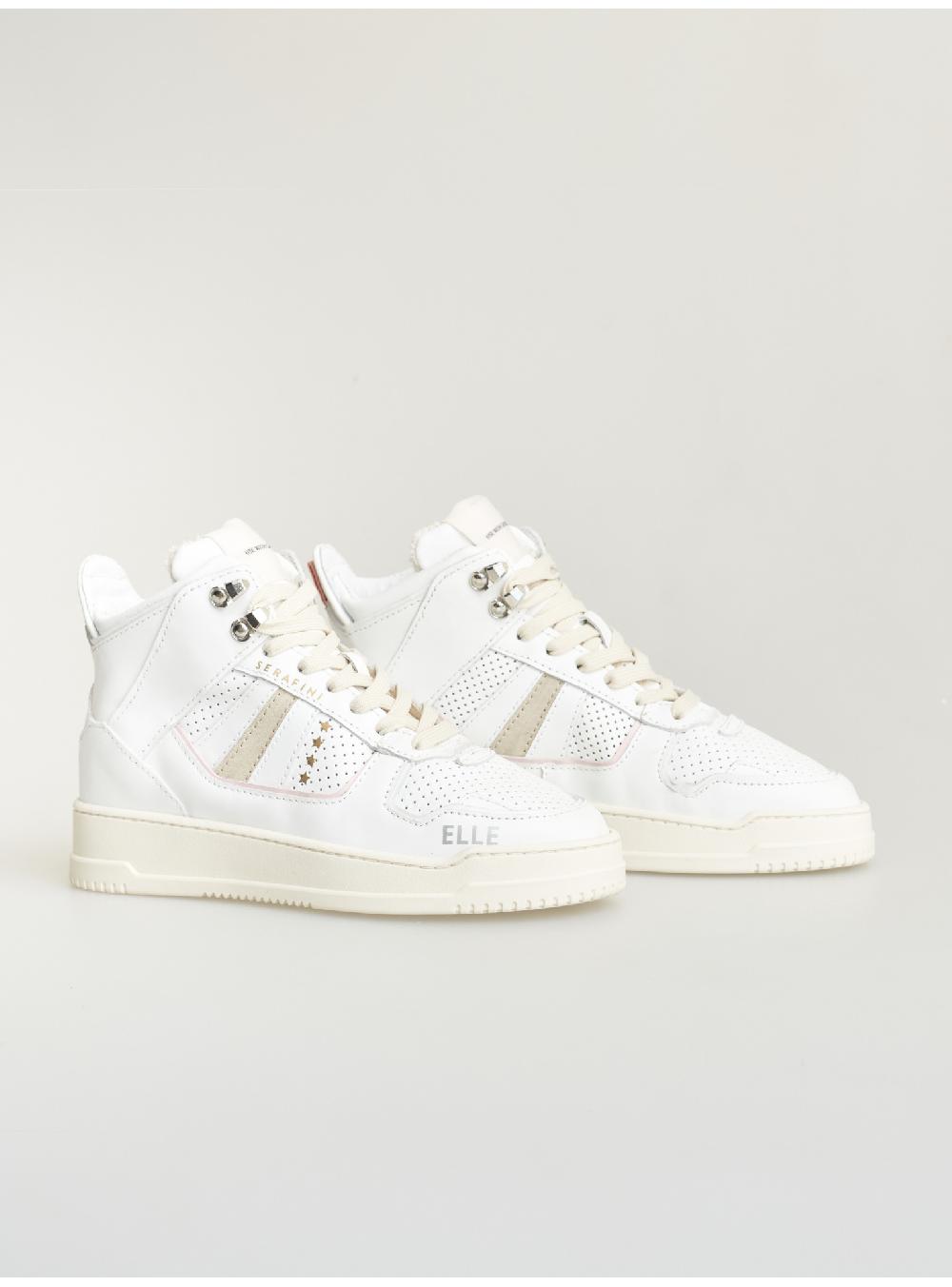 Serafini sneakers donna in pelle pelle laminata scamosciato nylon Serafini Shop Economico