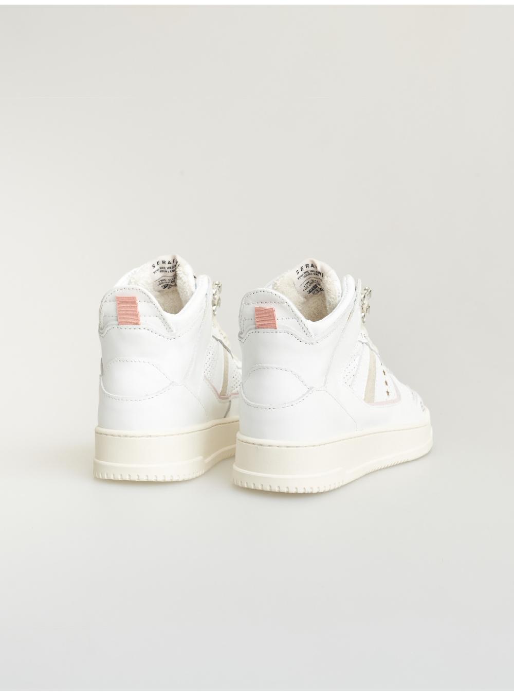 Serafini sneakers donna in pelle pelle laminata scamosciato nylon Serafini Shop Economico