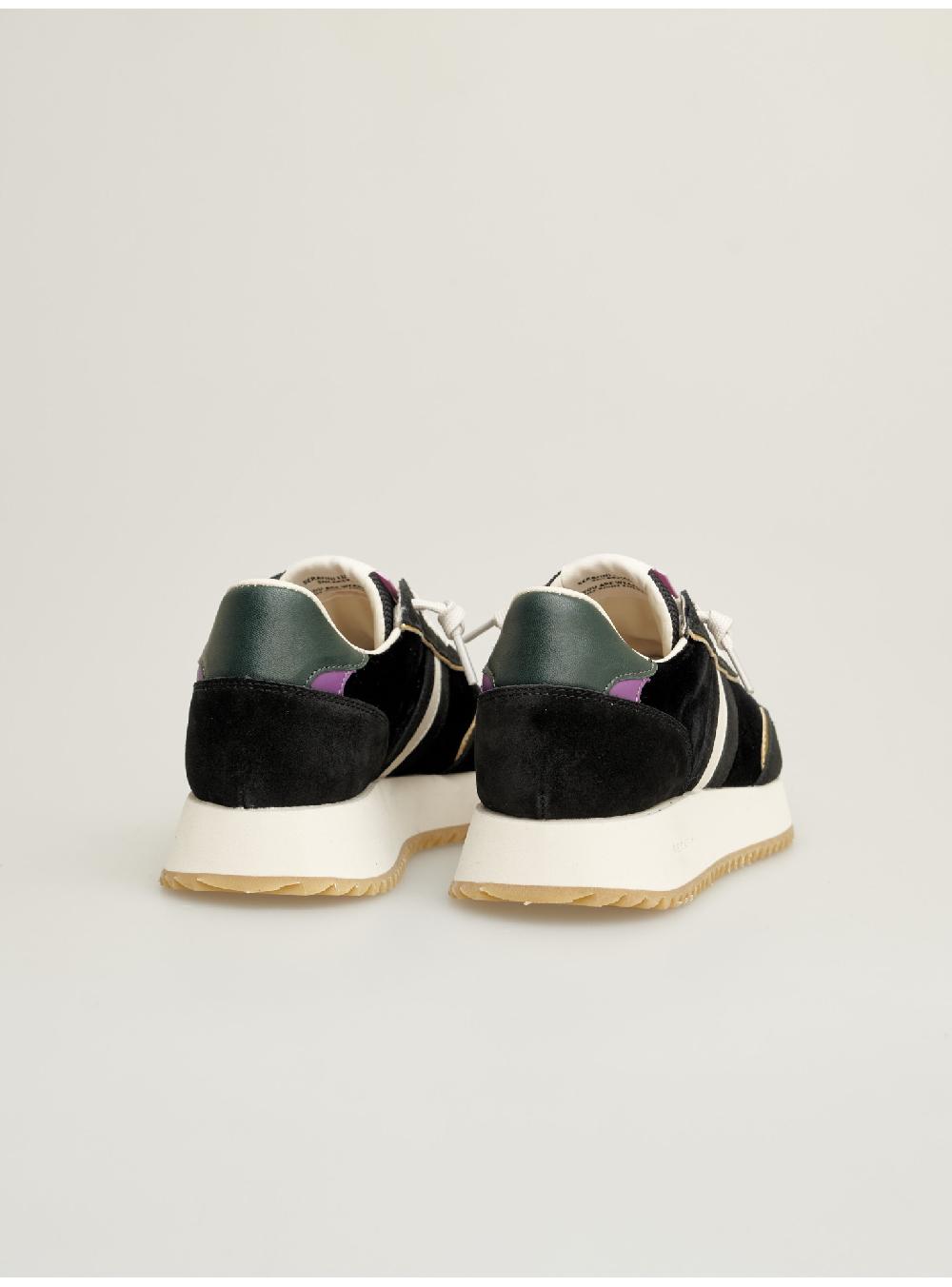 Serafini sneakers donna in velluto scamosciato pelle laminata pelle tessuto Serafini Shop In Saldo