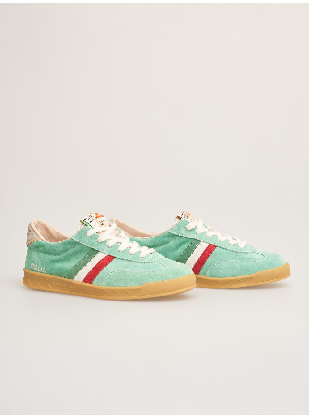 Serafini FLAT GOLD - GREEN ECRU TRICOLOR Serafini Shop Fornitura limitata