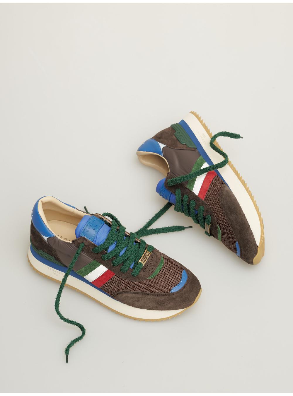 Serafini sneakers uomo in pelle nylon scamosciato tessuto Serafini Shop Offerta San Valentino
