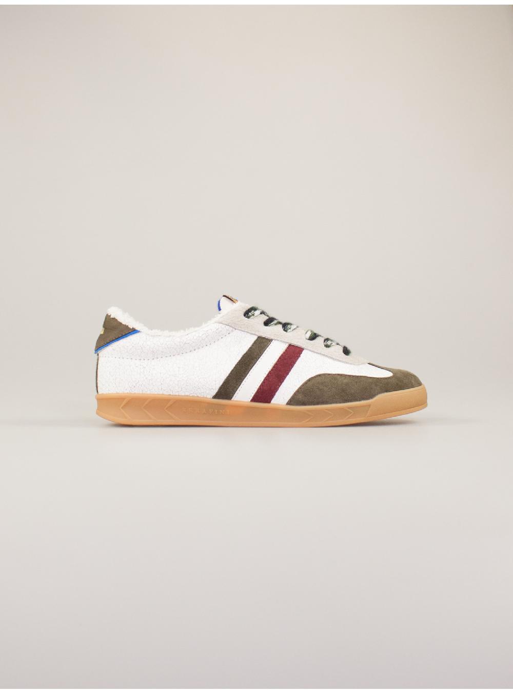 Serafini FLAT GOLD - CRACKED WHITE TRICOLOR Serafini Shop Prezzo Ridotto