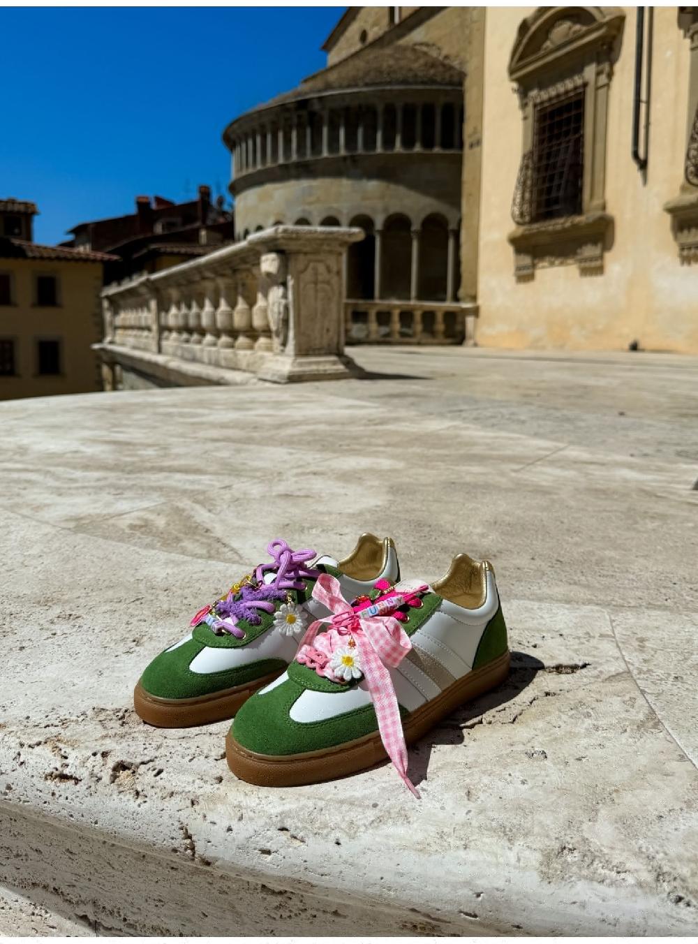 Serafini COURT - WHITE GREEN GOLD Serafini Shop Grandi sconti