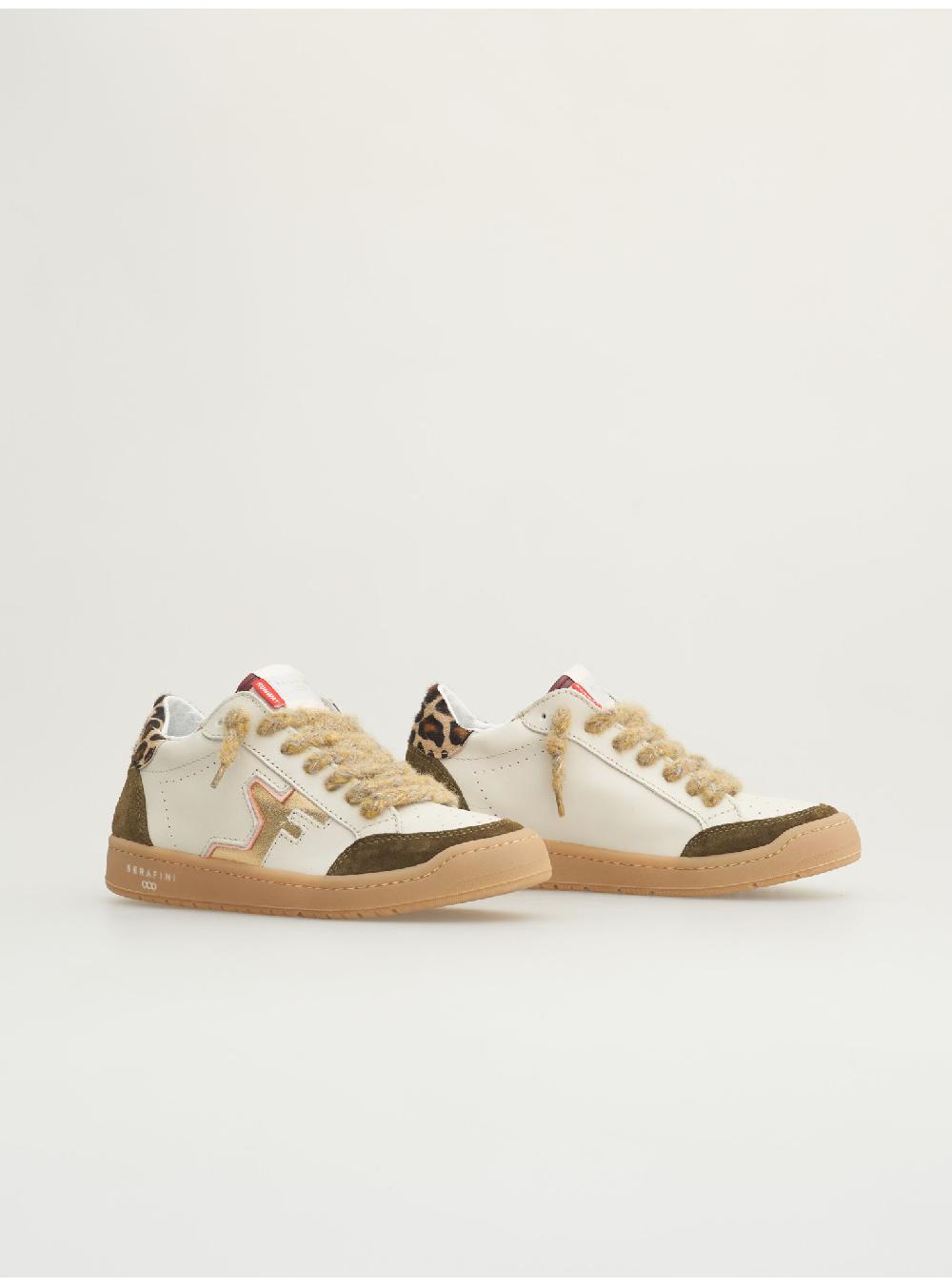 Serafini SAN DIEGO LOW - MILK OLIVE LEOPARD Serafini Shop Offerte stagionali