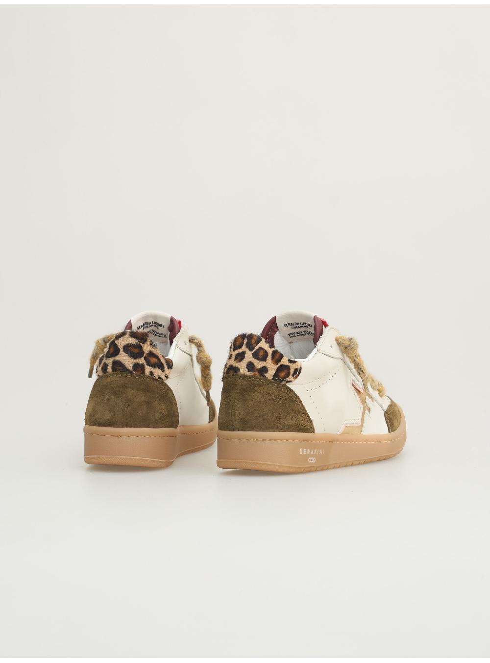 Serafini SAN DIEGO LOW - MILK OLIVE LEOPARD Serafini Shop Offerte stagionali