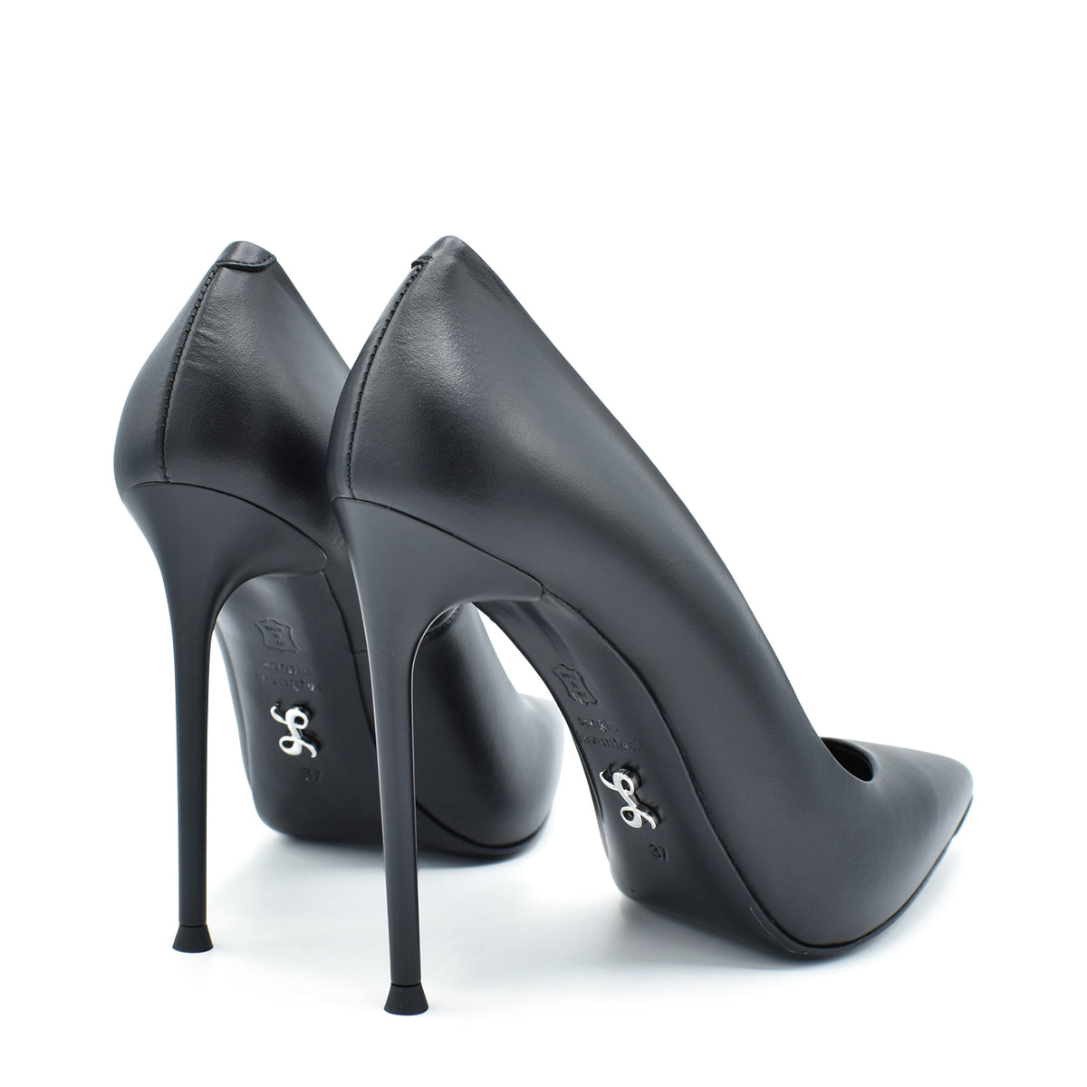 Sergio Levantesi Queen24 Black - Décolleté con tacco a spillo Offerta speciale della fabbrica