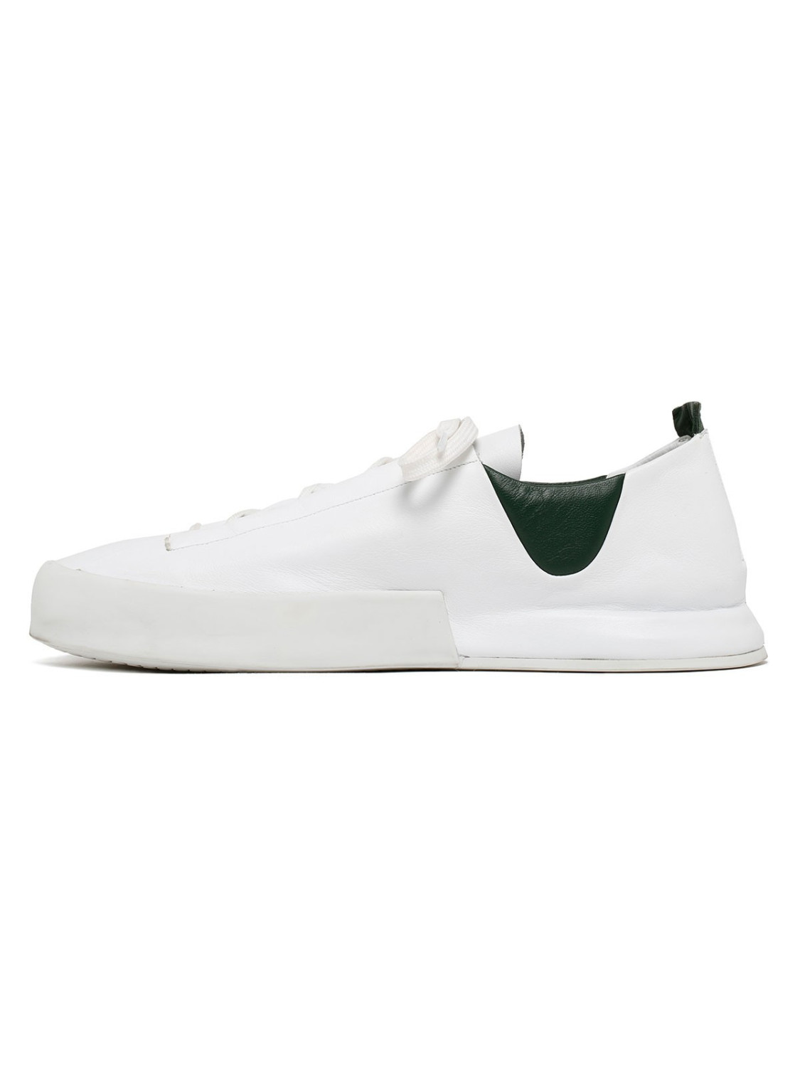 Silvano Sassetti Sneakers Durante bianco e verde Offerta