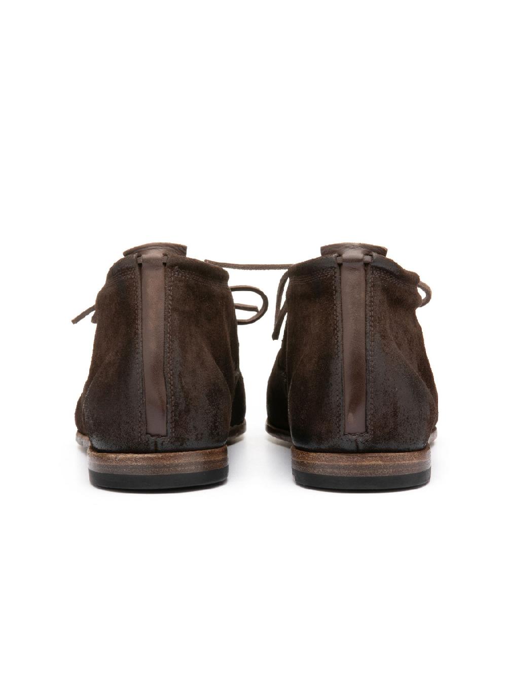 Silvano Sassetti Stivaletti Chukka in suede marrone scuro In Vendita