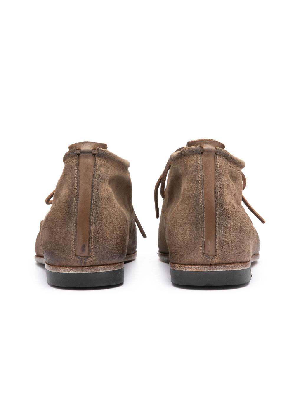 Silvano Sassetti Stivaletti Chukka in suede color argilla Negozio