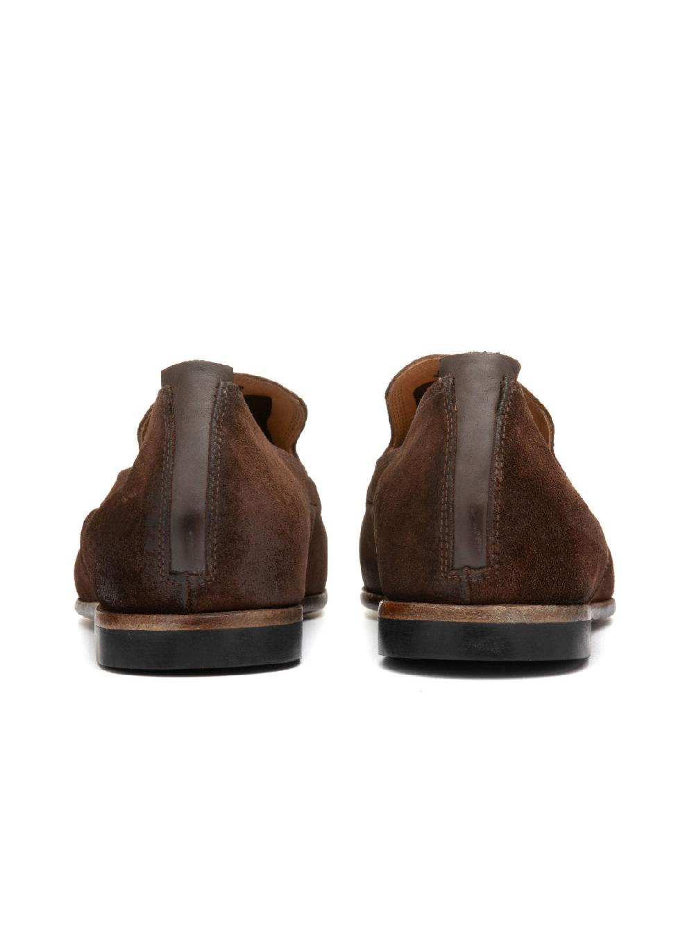 Silvano Sassetti Mocassini in suede marrone 2025