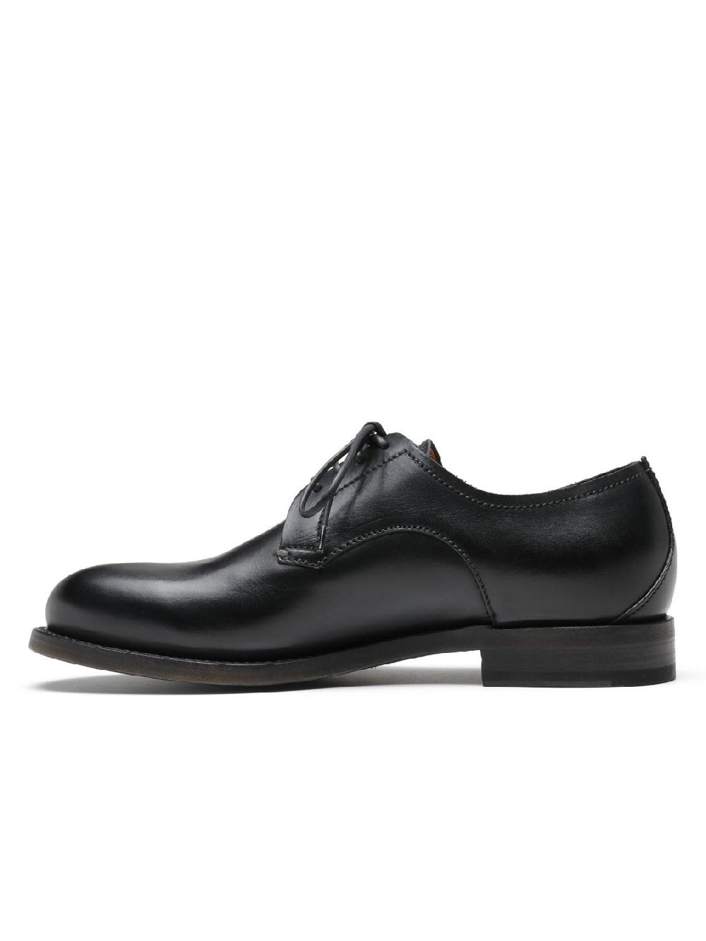 Silvano Sassetti Scarpe Derby in pelle nera In Linea