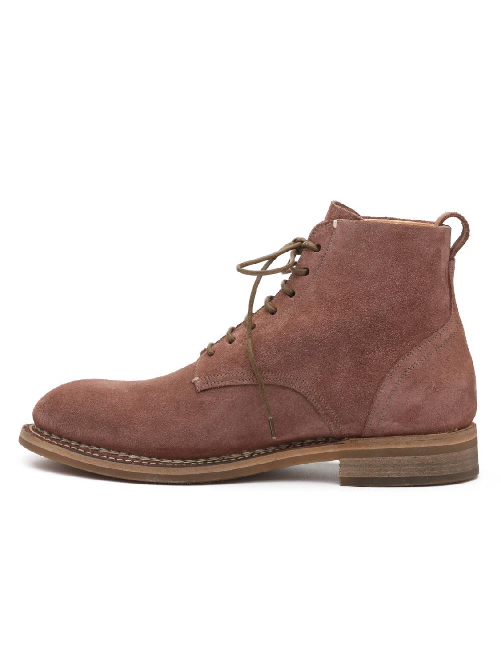 Silvano Sassetti Stivaletti in suede marrone Nuovo