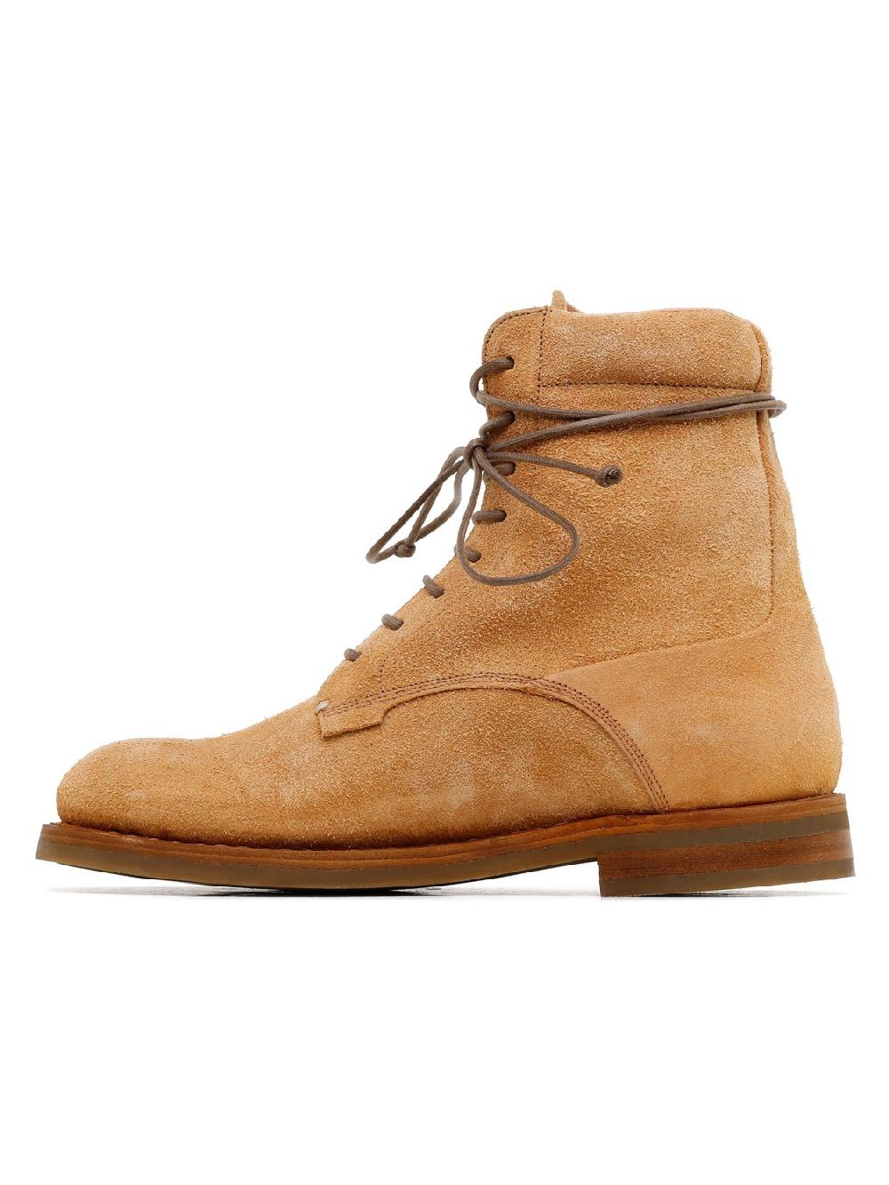 Silvano Sassetti Courmayer stivaletti in suede color brandy Qualità