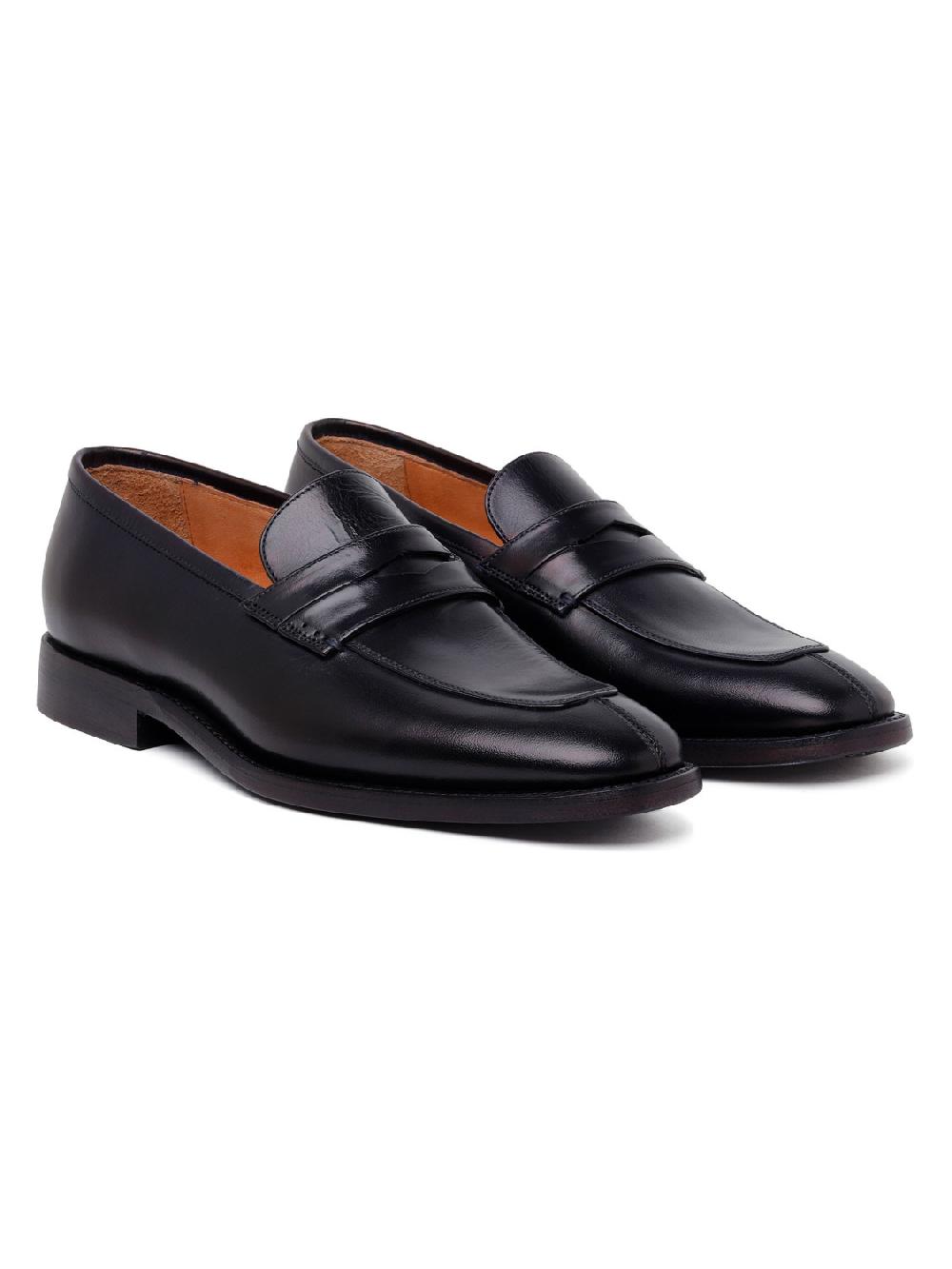 Silvano Sassetti Mocassini Marsiglia in pelle navy Spedizione Gratuita