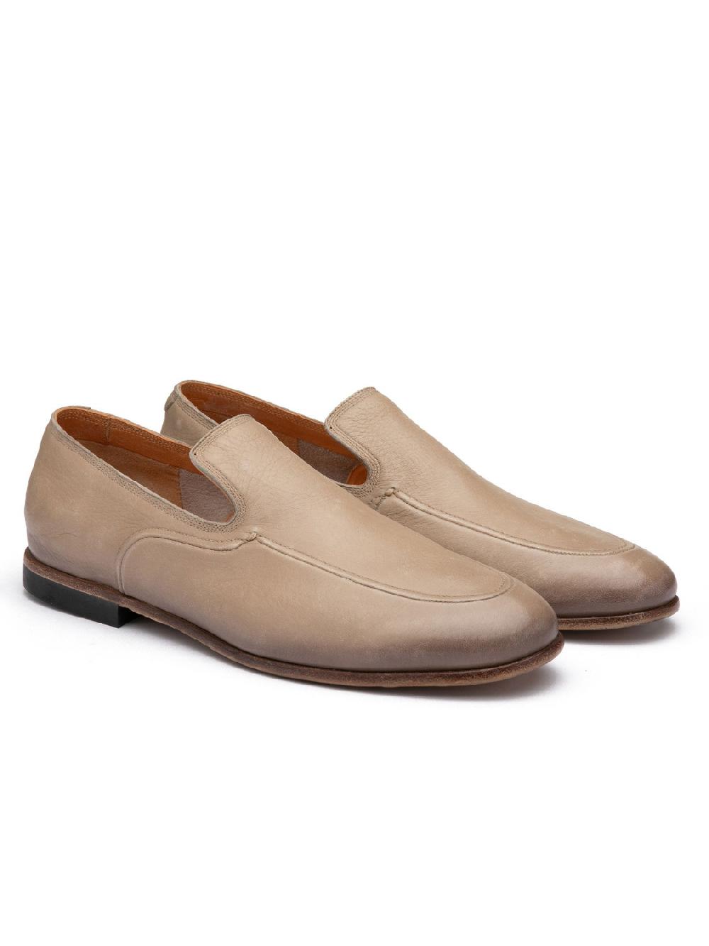 Silvano Sassetti Mocassini in pelle color crema Fino Al -60%