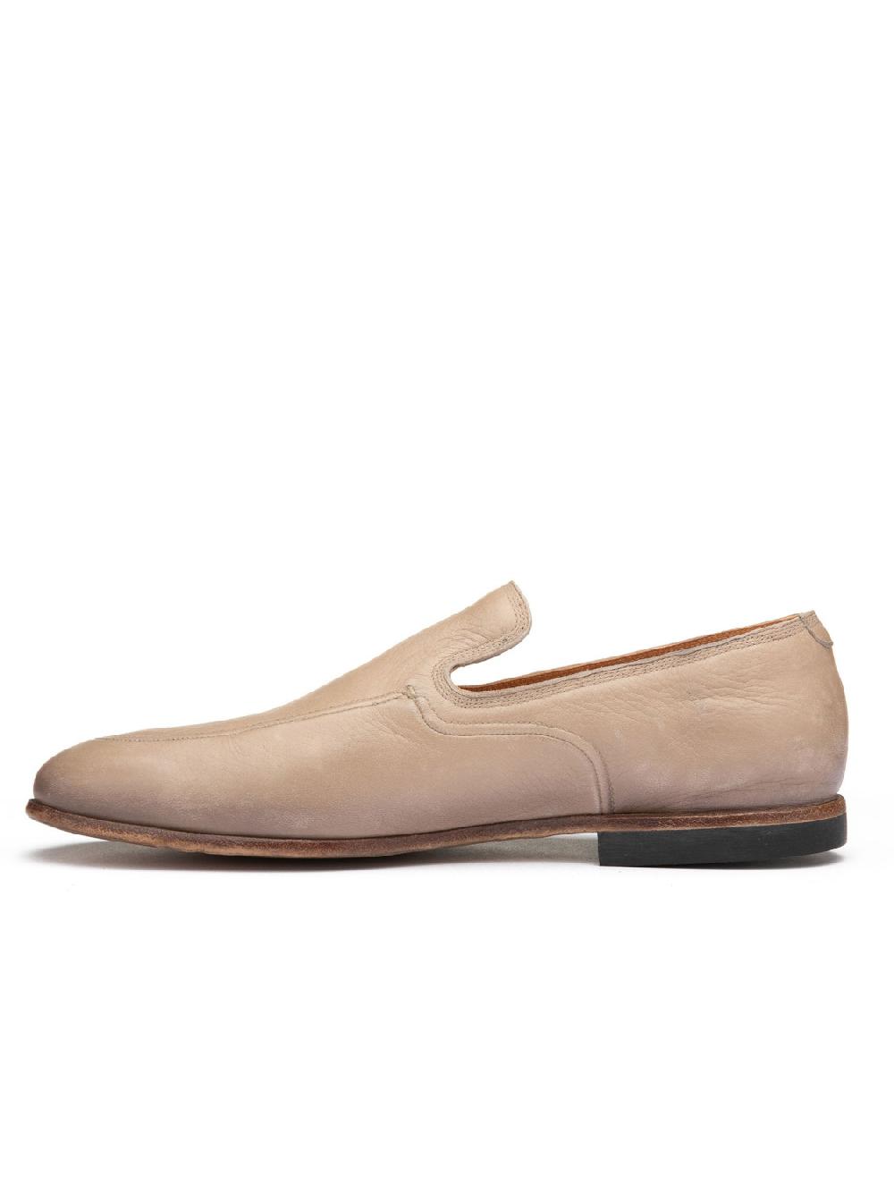 Silvano Sassetti Mocassini in pelle color crema Fino Al -60%