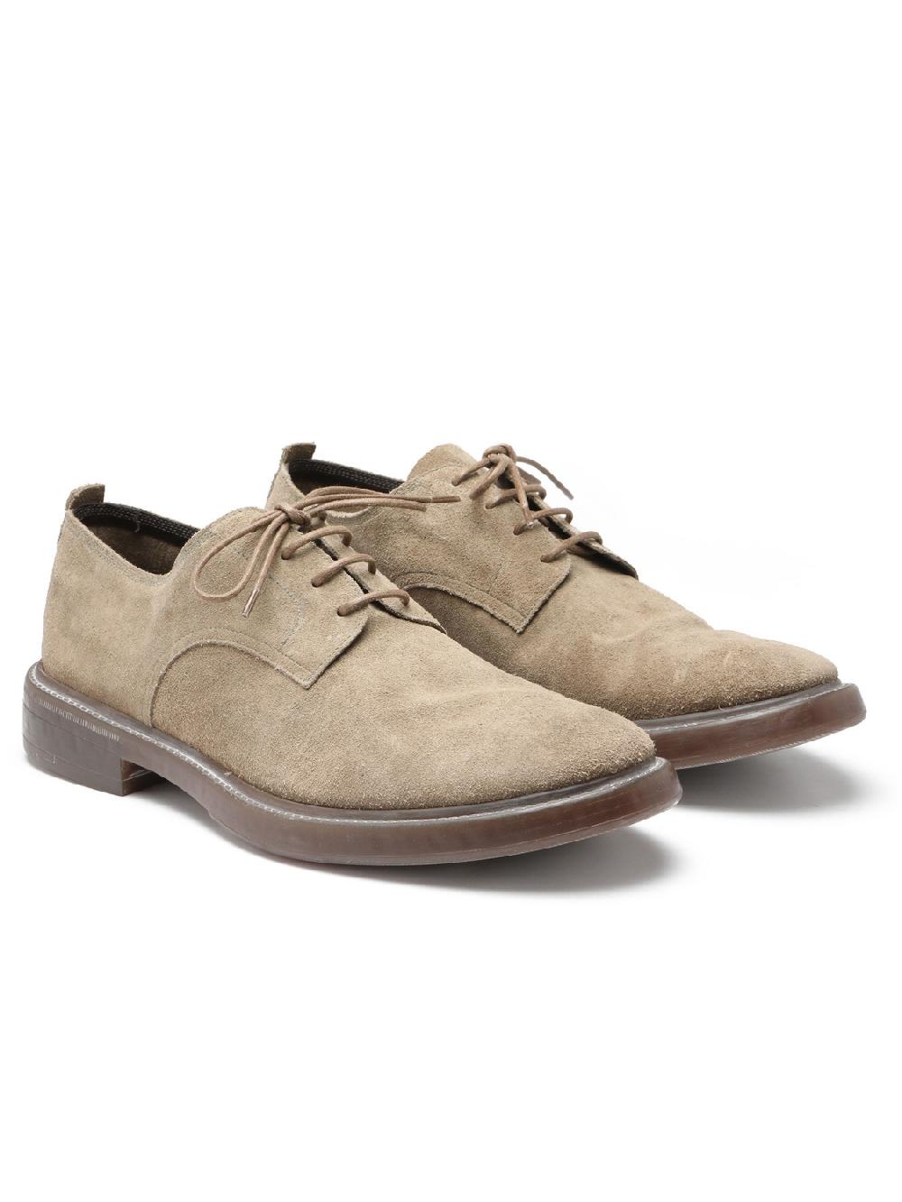 Silvano Sassetti Scarpe allacciate in suede color tortora Shopping Online