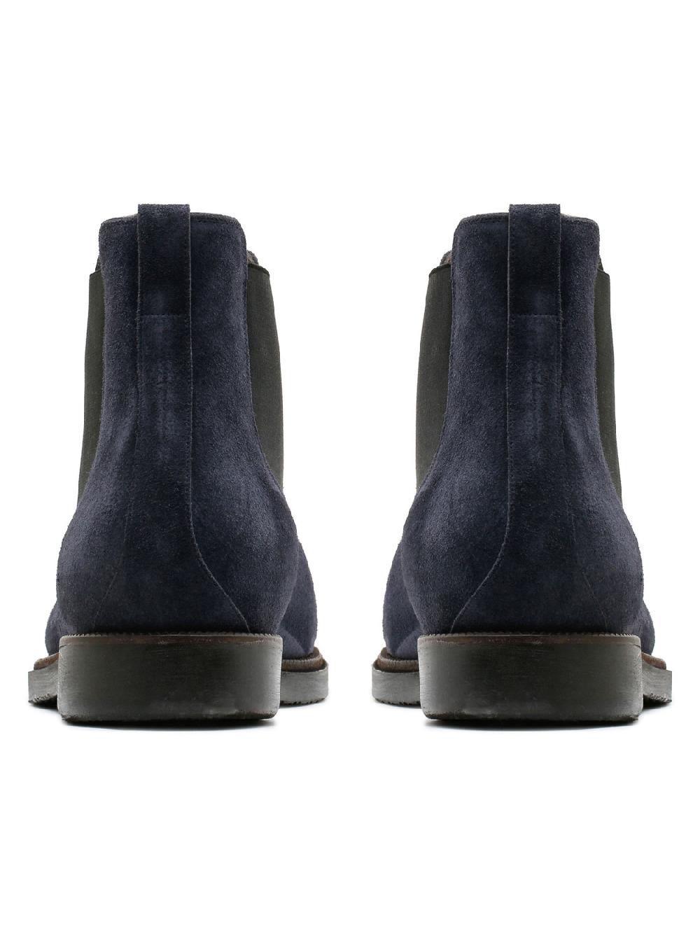 Silvano Sassetti Stivaletti in suede blu Convenienza
