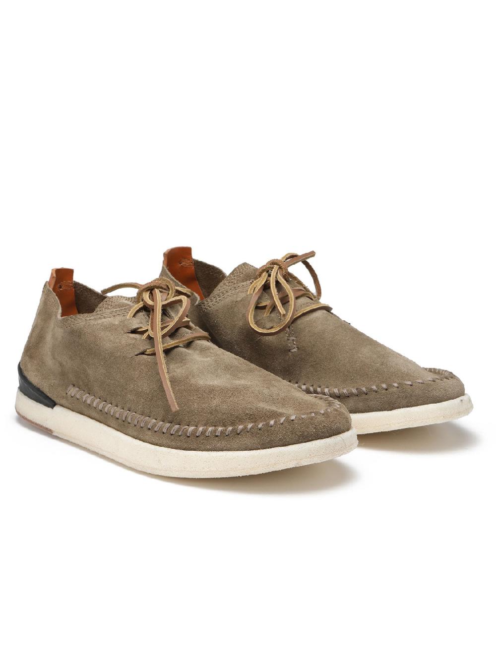 Silvano Sassetti Scarpe in suede color tortora Economico