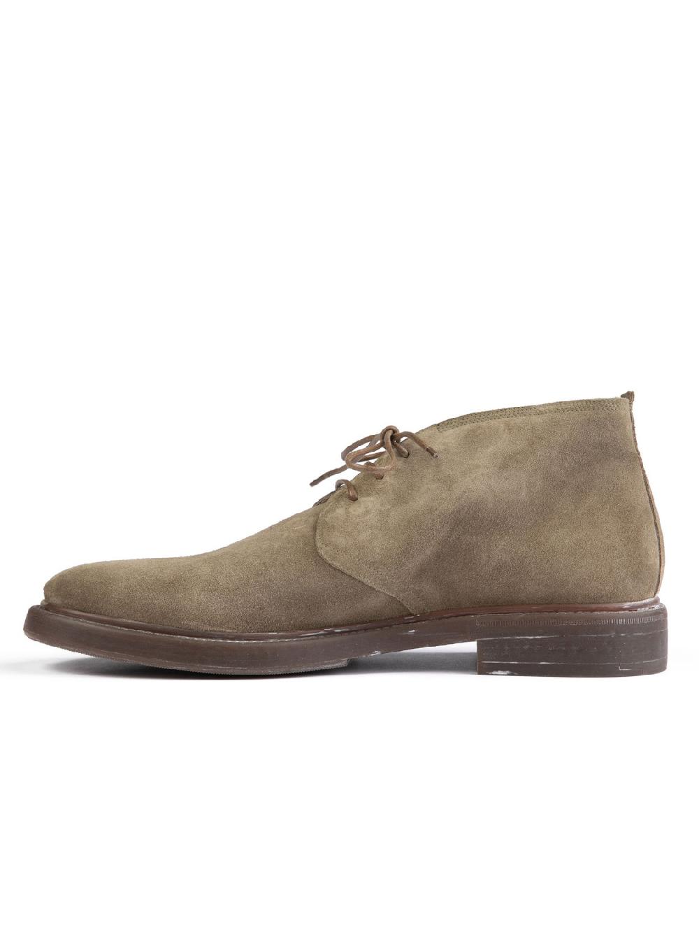 Silvano Sassetti Polacchini in suede color tortora Saldi