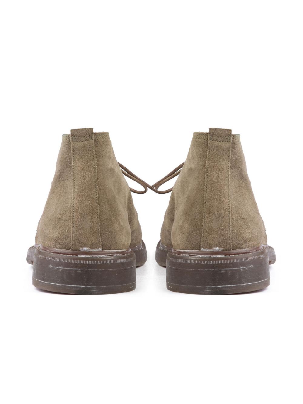 Silvano Sassetti Polacchini in suede color tortora Saldi