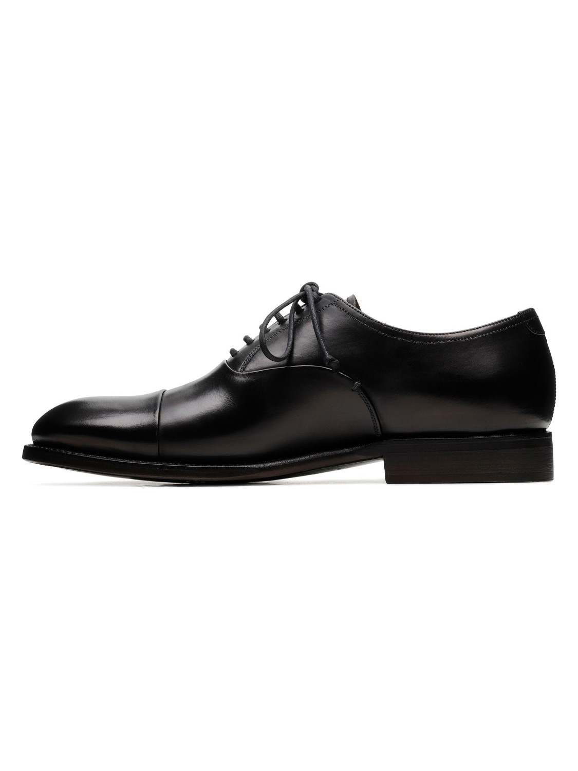 Silvano Sassetti Scarpe Derby Parigi in pelle nera Italia