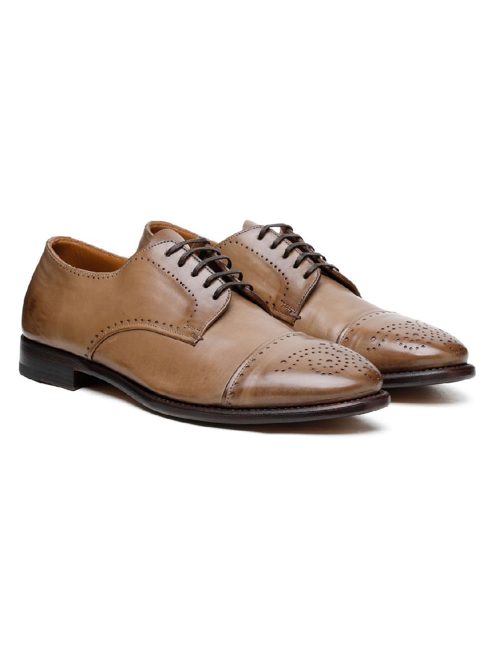Silvano Sassetti Scarpe Derby con dettagli Brogue Vendita Calda