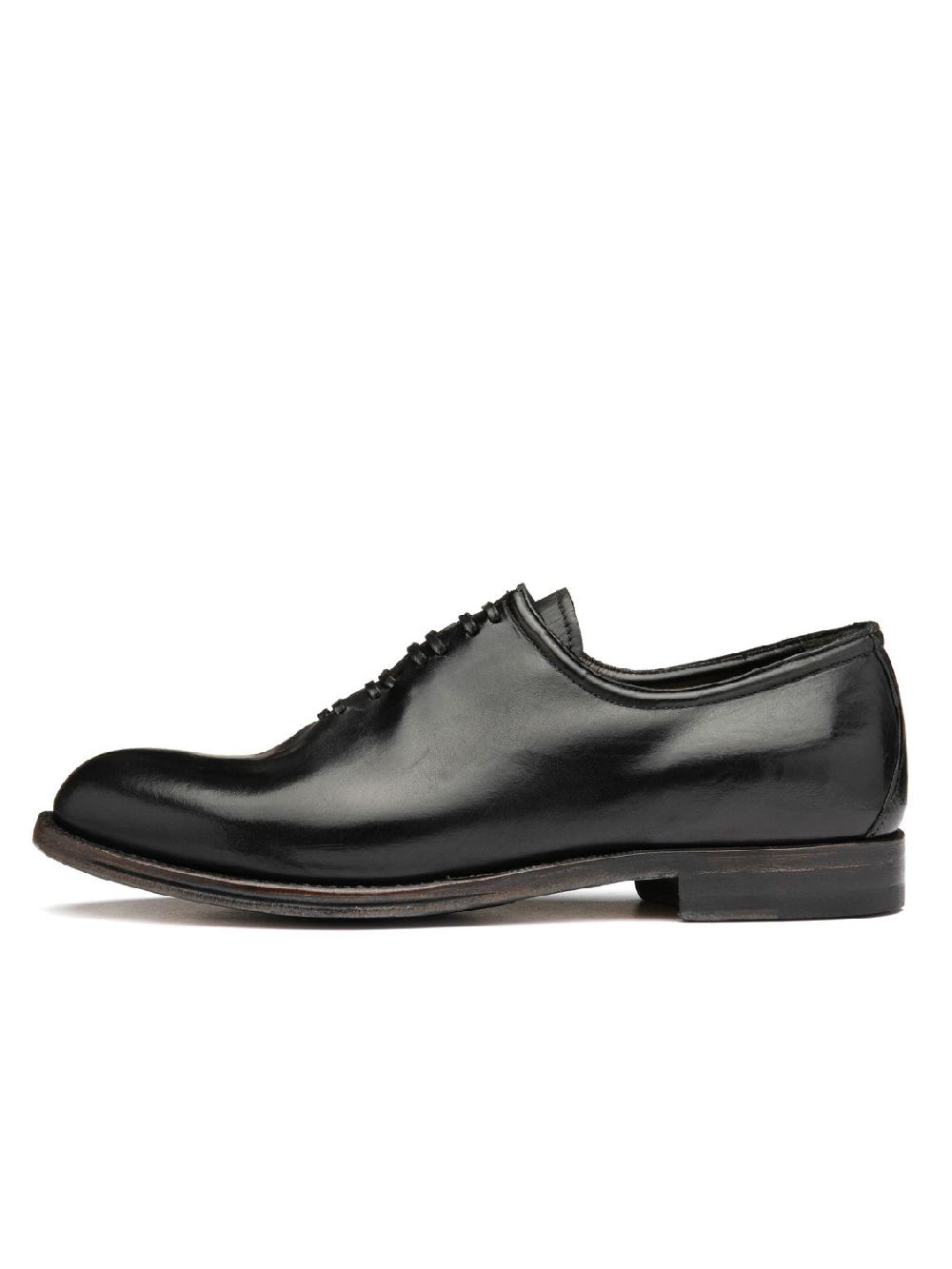 Silvano Sassetti Scarpe Oxford in pelle nera Italia