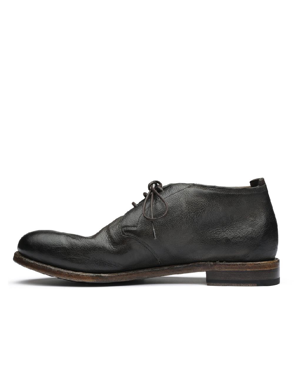 Silvano Sassetti Stivaletti in pelle marrone scuro Shopping online