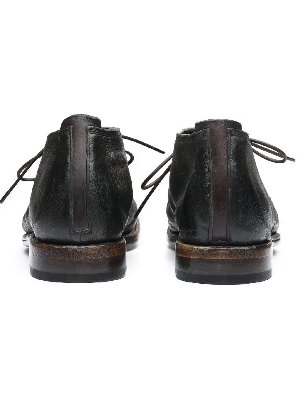 Silvano Sassetti Stivaletti in pelle marrone scuro Shopping online