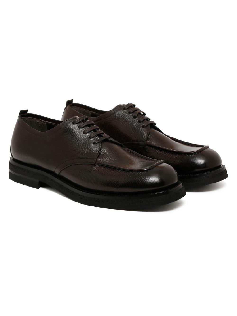 Silvano Sassetti Scarpe Derpy in pelle testa di moro Offerta Pasqua