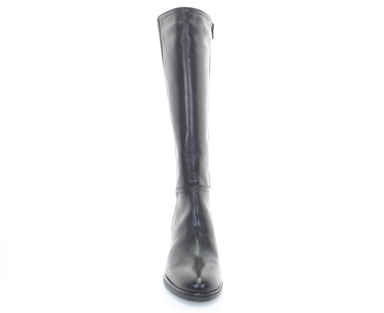 Soffice Sogno Stivale in pelle con elastico e zip Italy