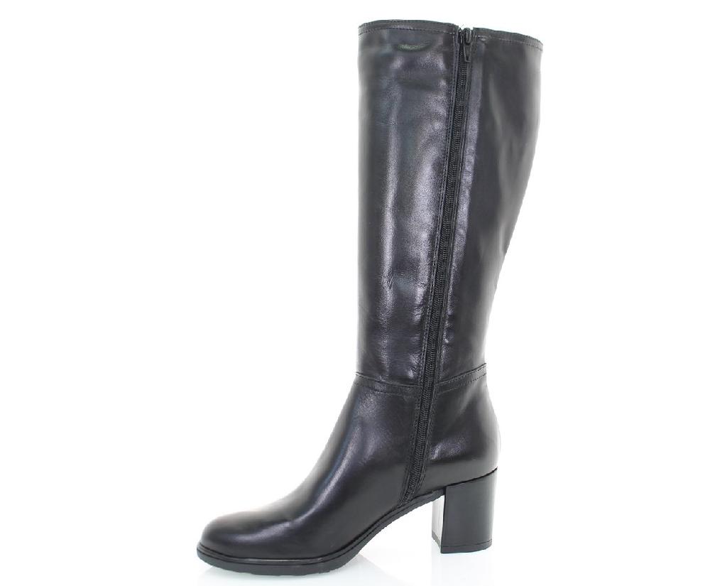 Soffice Sogno Stivale in pelle con elastico e zip Italy
