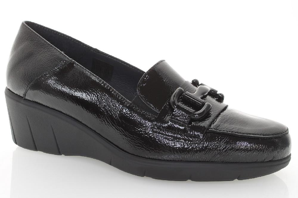 Soffice Sogno Slip on in pelle effetto vernice Negozio