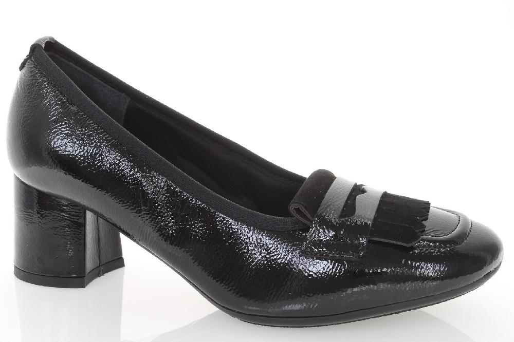 Soffice Sogno Scarpa in pelle effetto vernice Duty-free