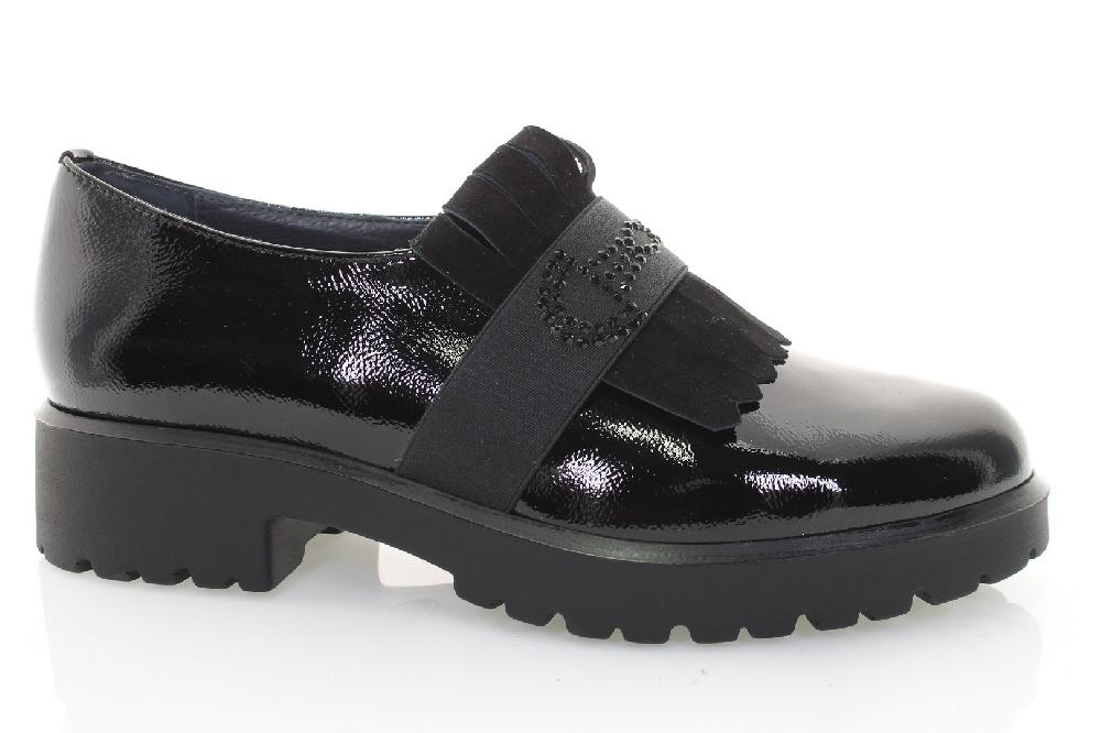 Soffice Sogno Slip on in pelle effetto vernice
