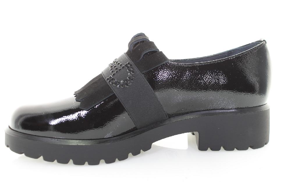 Soffice Sogno Slip on in pelle effetto vernice Prezzo Ridotto